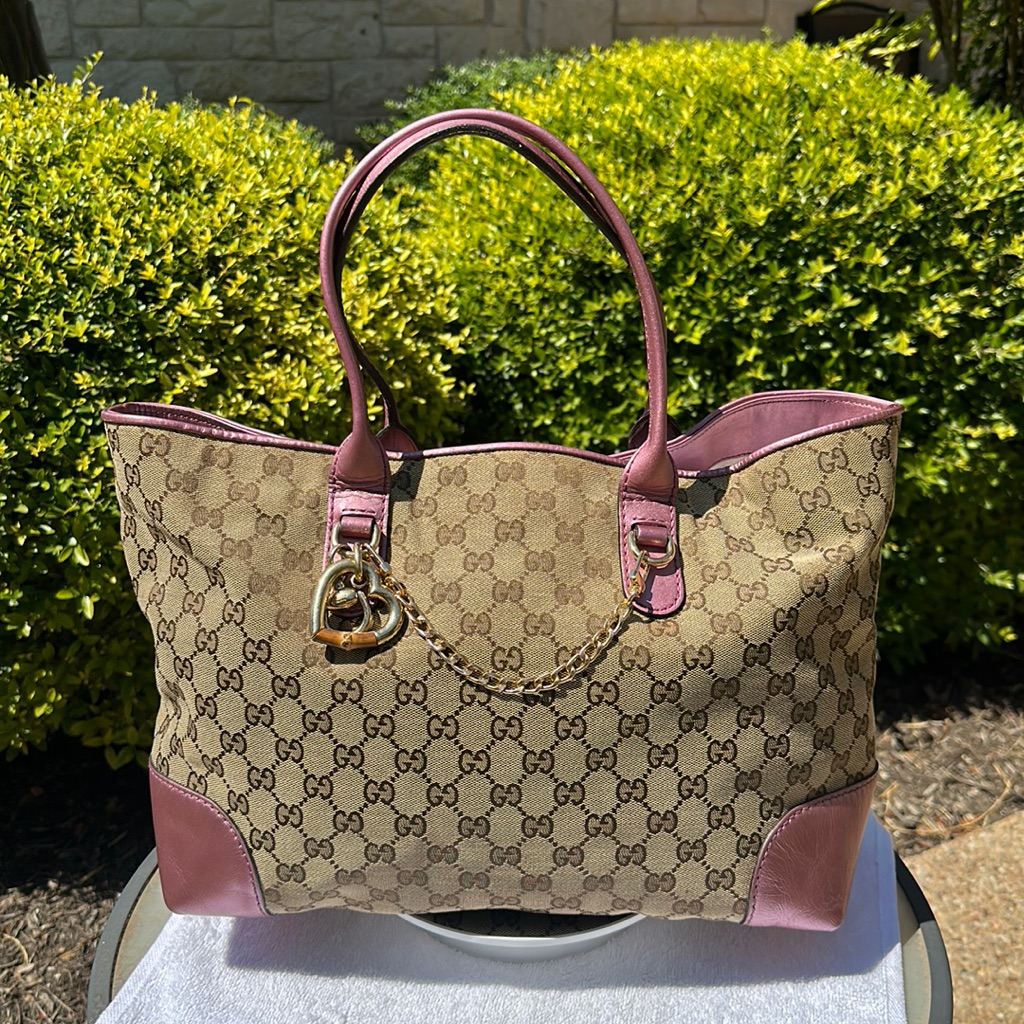Mint Condition Gucci Heart Bit Tote